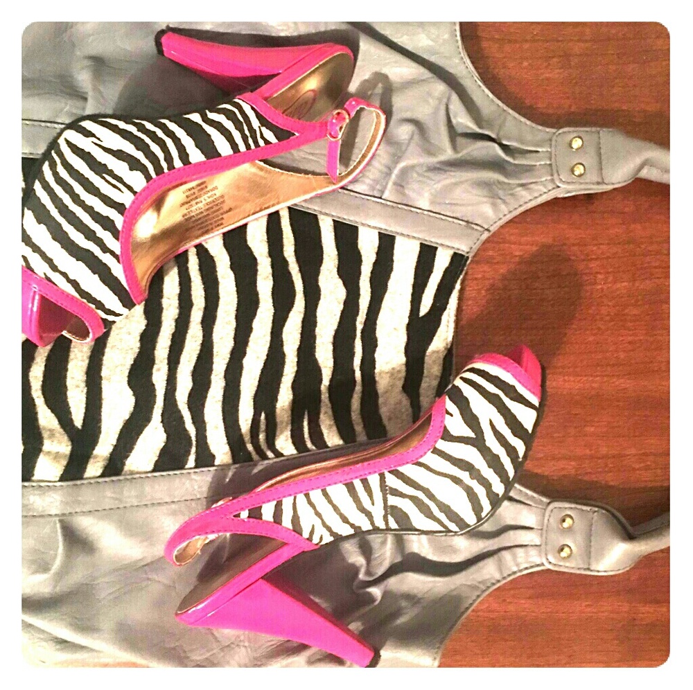 Sling back heels